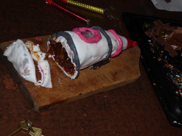 Rocket cake