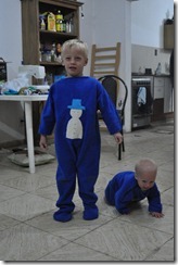 boys in pyjamas
