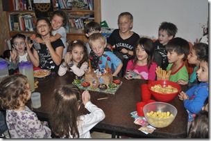 kids and cake