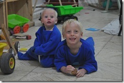 boys in pyjamas