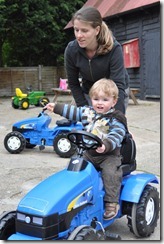 Harry on tractor