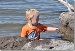 Joni in water hole