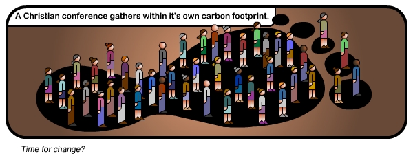 Christian conference carbon footprint