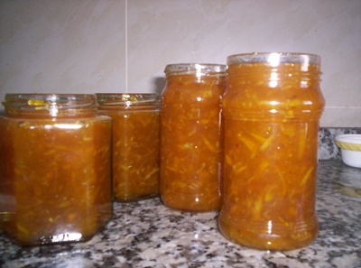 jars of marmalade