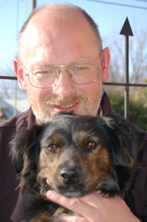 Martin with Cami-dog