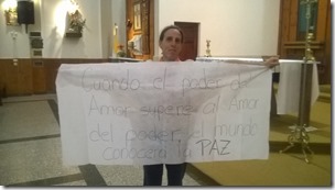 paz Banner for peace