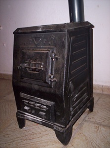 wood burning stove